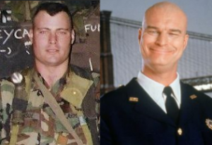 Eric (AKA "The Bull") back in his army days. Just imagine a little of the top and the resemblance is uncanny!